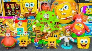 SpongeBob Toys Collection Unboxing Review  TOY PLAYSET ASMR [upl. by Maible]