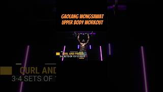 Gaolang Wongsawat Boxing×Muay Thai Upper Body Workout fitness kenganomega motivation fyp [upl. by Tye]