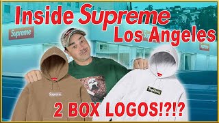 SUPREME LA STORE ON BOX LOGO DAY [upl. by Desiri100]