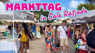 Cala Ratjada🌴🏖️MALLORCA island🩷NEW Mallorca Feeling MARKTTAG in CR🇪🇸spain mallorca travel vlog [upl. by Sandler]