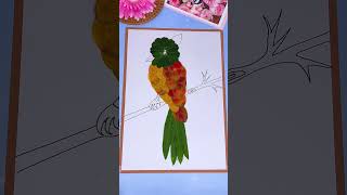 Can You Create a Realistic Bird with Just Leaves পাতা দিয়ে পাখি বানানো। Making a bird out of leaves [upl. by Iddo]