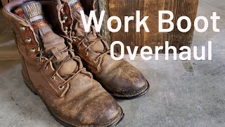 Ariat Boot Resole  Work Boots Get a Makeover [upl. by Medarda213]