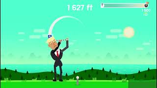 Me getting 1 albatros 4 eagles and 7 birdies in Golf Orbit 🕹️ on CrazyGames [upl. by Norrehs]