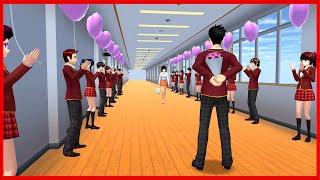 Love Story at Sakura School Simulator [upl. by Enelrac]