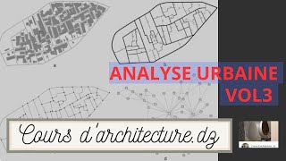 Lanalyse urbaine vol 3la morphologie urbaine التحليل الحضري مورفولوجيا الحضرية urban Analysis [upl. by Esac]