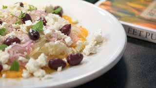 Eet Puur  Recept Sinaasappelvenkelsalade [upl. by Baugh]