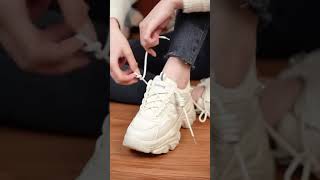 Shoes lace styles 2024 how top tie shoelaces shorts summer travel [upl. by Nylhtac]