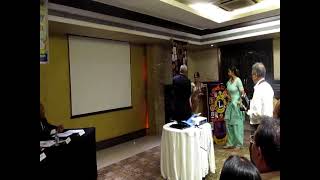 President Speech At Installation Ceremony  Lions Club of North Bombay  Lion Sunita Dhanesh Goel [upl. by Tacklind]