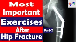 Most Important Exercises After Hip Fracture Part2  HEALTH MADE EASY [upl. by Erot]