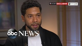 Jussie Smollett FULL Interview on alleged attack  ABC News Exclusive [upl. by Aynwat]