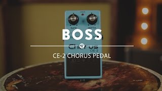 Boss CE2 Chorus Pedal  Reverb Demo Video [upl. by Itoc770]