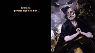 Las lágrimas de San Pedro El Greco [upl. by Ylrebmik50]