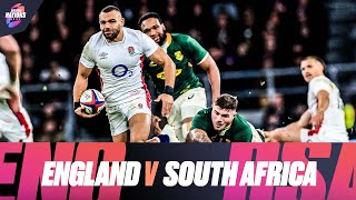 England v South Africa  Extended Match Highlights  Autumn Nations Series [upl. by Enomyar]