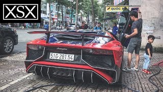 Minh Nhựa Chở Con Trai Trên Lamborghini Aventador 35 Tỷ Tăng Tốc Khủng Khiếp NTN   XSX [upl. by Dalt]