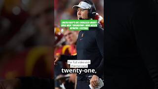 Lincoln Rileys USC Struggles Misery Index Week 7 Breakdown  news nation network  football [upl. by Moriah353]