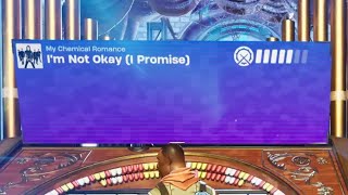 ‘I’m Not Okay I Promise’ by My Chemical Romance  Drums 100 Flawless 243594  Fortnite Festival [upl. by Arreip275]