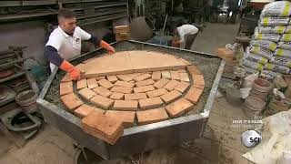 Gianni Acunto Neapolitan Pizza Oven  HOW TO MAKE A PIZZA OVEN [upl. by Puduns]