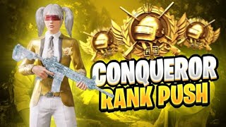 LIVE VERTICAL I PUBG MOBILE CONQUER RANK PUSHING I 34 UPDATE [upl. by Brothers62]