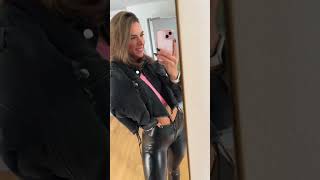 Viral Posts On Instagram  Influencer Shiny Leggings How To Style Hacks [upl. by Aneris332]