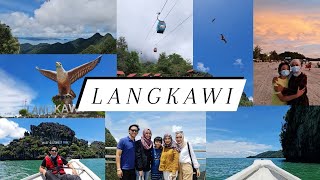 Langkawi Travel Bubble 2021 cable car sky bridge kilim geoforest park pantai cenang [upl. by Anrapa]