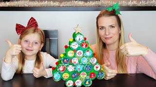 ⭐ DIY Advent Calendar from toilet paper 🎄 Christmas Tree [upl. by Ahseekan]