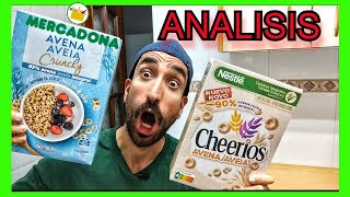 🔥 NUEVOS🔥 cereales de AVENA Crunchy ¿ Merecen la pena Mercadona Cheerios [upl. by Luby]