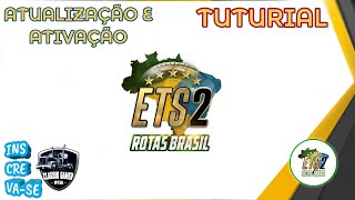 Tutorial Rotas Brasil Ets2 150 Atualização e Ativação [upl. by Nnomae]