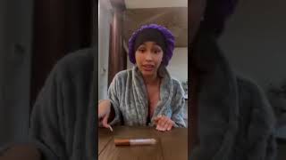 CARDI B TALKS POLITICS ON IG LIVE 👀👀 [upl. by Ekyt]