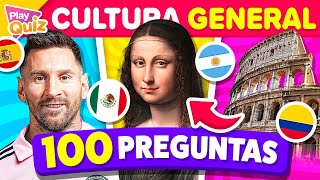 100 Preguntas de Cultura general 🌎 2 ¿Cuánto Sabes 🤓 Play Quiz de Cultura  Preguntas y Respuestas [upl. by Barnabe]