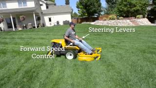 Walker Mowers  The Walker Advantage  Steering [upl. by Yssis]