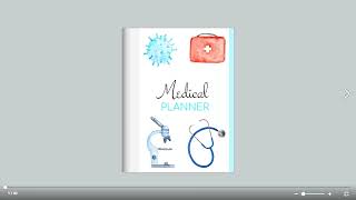 Medical planner Templates from planningaddictscom [upl. by Hildagard67]