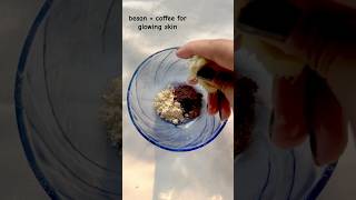 besan  coffee for glowing skin shorts skincare glowingskin ytshorts [upl. by Lenno]