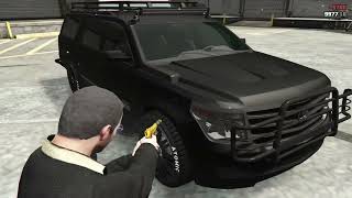 Declasse Granger 3600LX CustomizationGTA 5The Contract DLC Unreleased Vehicle [upl. by Cowan]