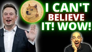 DOGECOIN IS ON FIRE HOW HIGH CAN DOGECOIN GO ELON MUSK DID IT AGAIN [upl. by Fabrice]