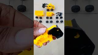 Assembling toys Dump Truck lifter  leveller jcb automobile toycar toys jcb cars [upl. by Airahs]