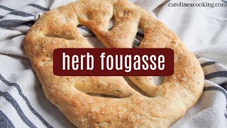 Herb fougasse [upl. by Naimed]