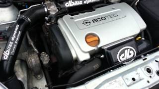 dBilas dynamic Astra G z14xe turbo kit maxi edition 190 hp [upl. by Parthena648]