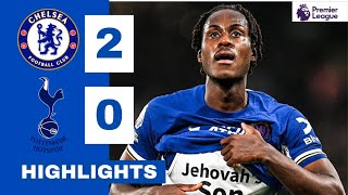 Chelsea vs Tottenham HIGHLIGHTS 20 Chalobah amp Jackson GOALS [upl. by Sardse]