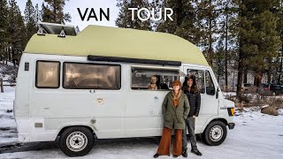 VAN TOUR  Rare 1979 James Cooke MercedesWesty Camper Van  Old School European Style Import to USA [upl. by Sucy]