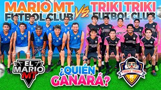 MARIO MT VS Triki Triki ⚽️Desde la Cancha 🏆 se calentaron los ánimos 🔥 [upl. by Ateuqal]