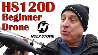 Holy Stone HS120D Beginner Drone  Review and Demo [upl. by Suertemed]