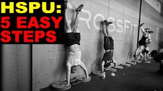 How To Do Handstand Pushups 5 Simple Drills [upl. by Admama433]