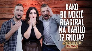 POP TV  Kmetija Cela štala 🌾  Kako bo Mikič reagiral na darilo iz gnoja [upl. by Sherard]