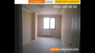 Satılık 21 Sıfır Daire  100 M2  Başakşehir  Güvercintepe  0532 760 58 44 [upl. by Dearman]