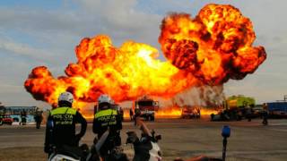 Efectos de sonido  Sirenas policía y bomberos  Catástrofe [upl. by Netneuq]