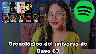 Cronología de el universo de Caso 63🎧✨️ [upl. by Eupheemia241]