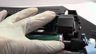 How to refill HP colorjet 5550 [upl. by Mcferren]