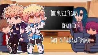 TMF  Drew  special guests react to Jake Sterling as Tsukasa Tenma 11  Read description pls [upl. by Annodal]