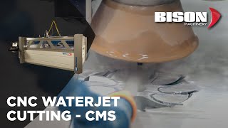 CMS Waterjet Cutting Machine [upl. by Nevsa]