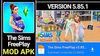 The Sims FreePlay MOD APK Unlimited Money Version 5851 [upl. by Juback]